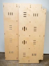 Flarespace Custom Wood Bed System Ford Transit 148 2007-2022                                     - 148 BED SYSTEM WOOD - Image 9